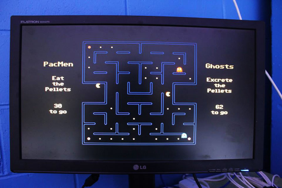 The maze regenerated as the original game, Alaska Projects, 2014